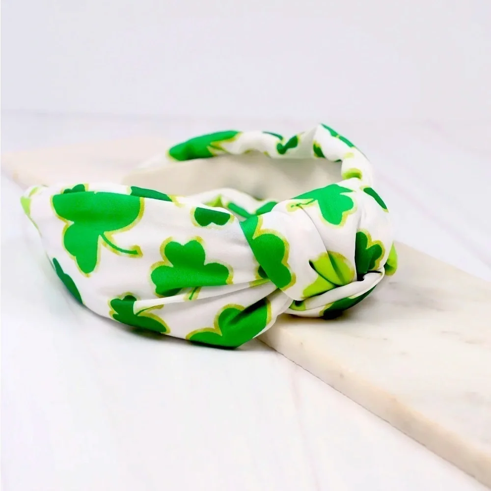 St. Patrick’s Day, shamrock headband • NWT